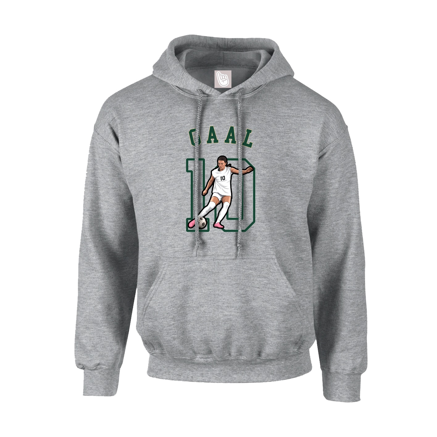 Hoodie — Shirsey Arch in Grey