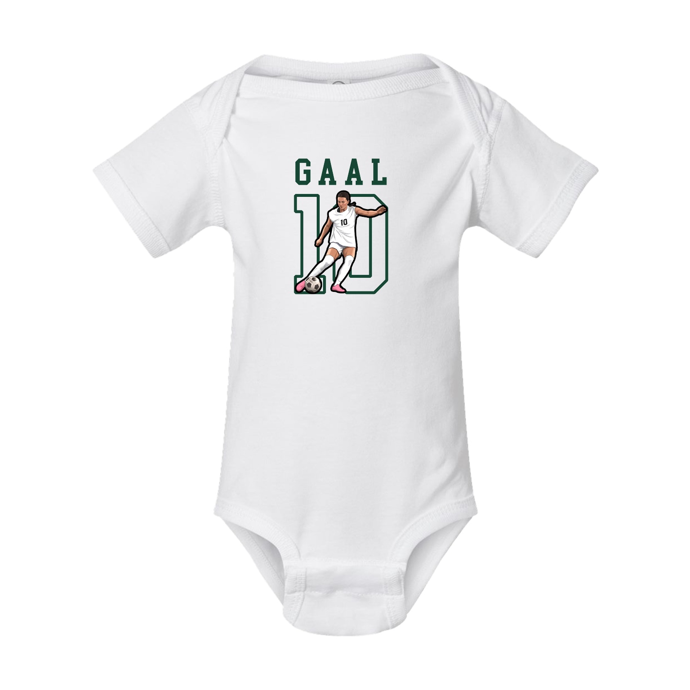 Baby Onesie — Shirsey in White