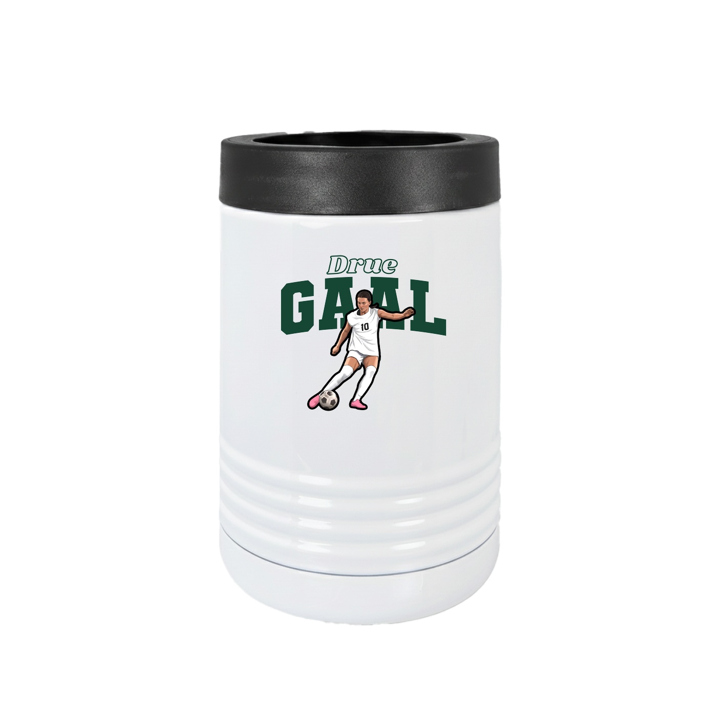 Beverage Holder — Name Arch in White