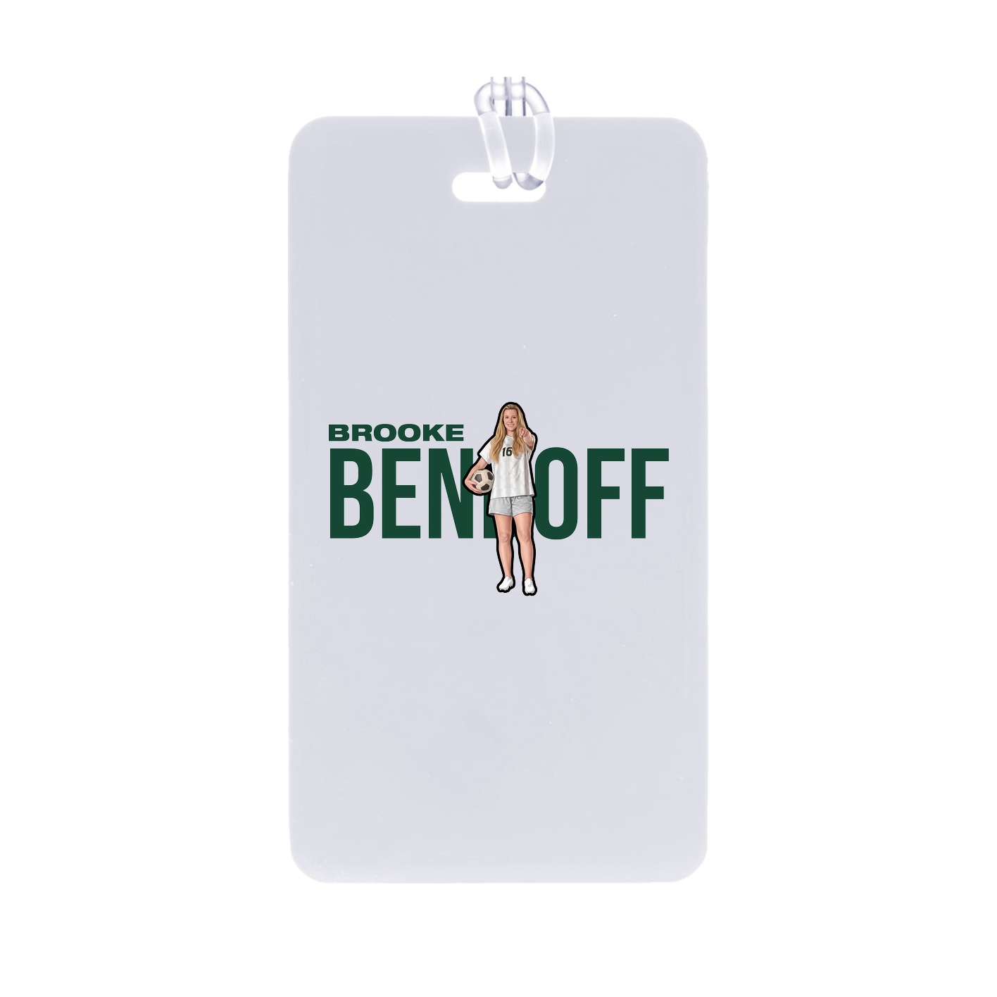 Bag Tag — Player Name in Classic