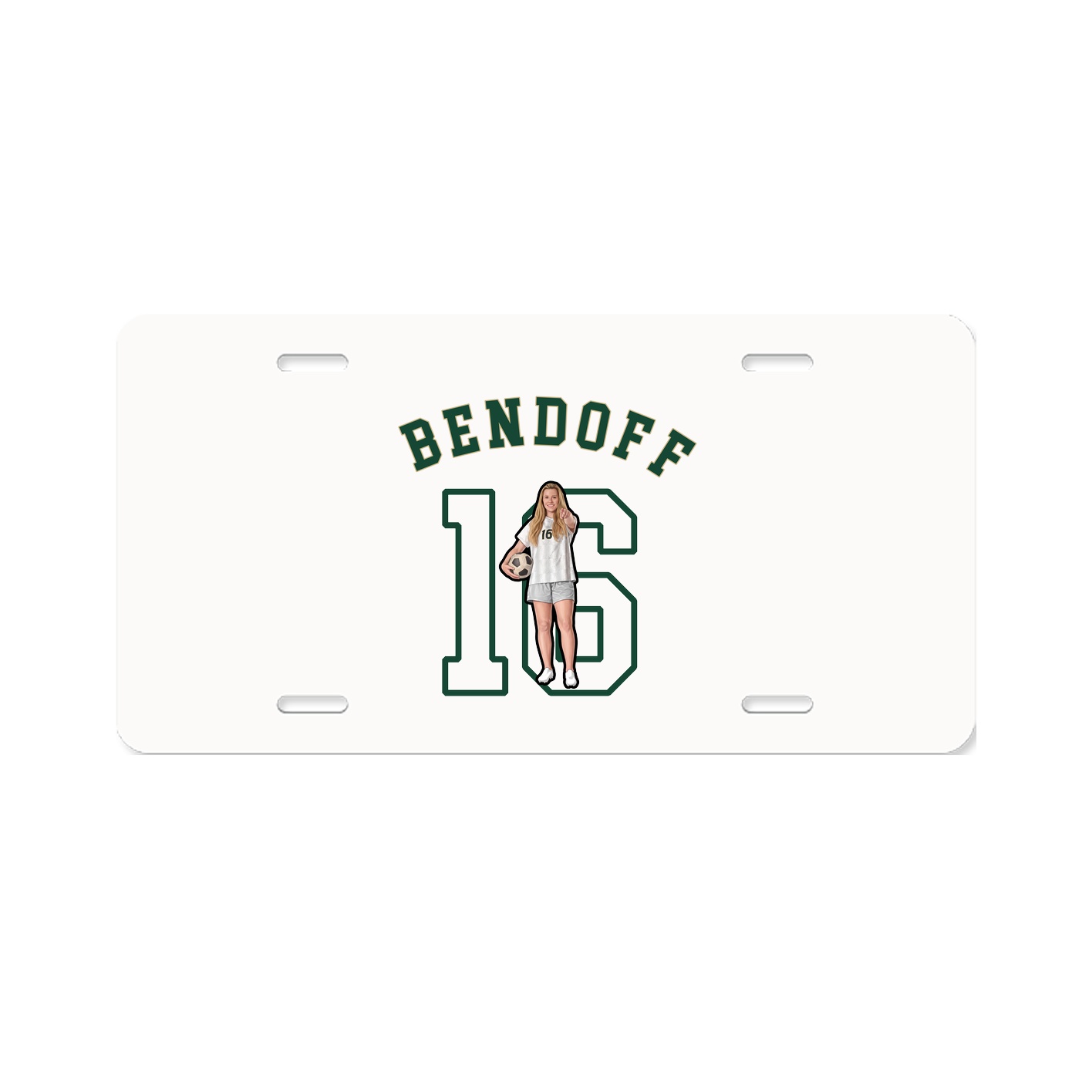 License Plate — Shirsey Arch in Classic
