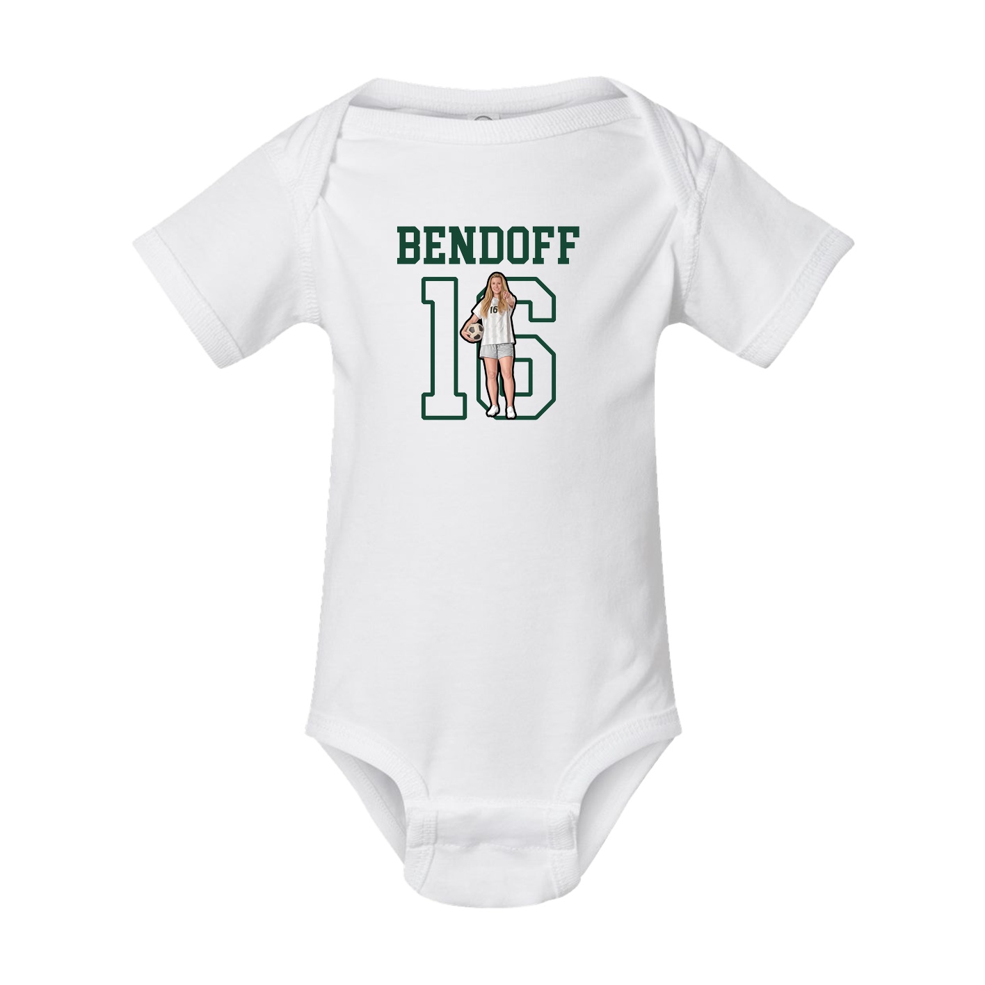 Baby Onesie — Shirsey in White