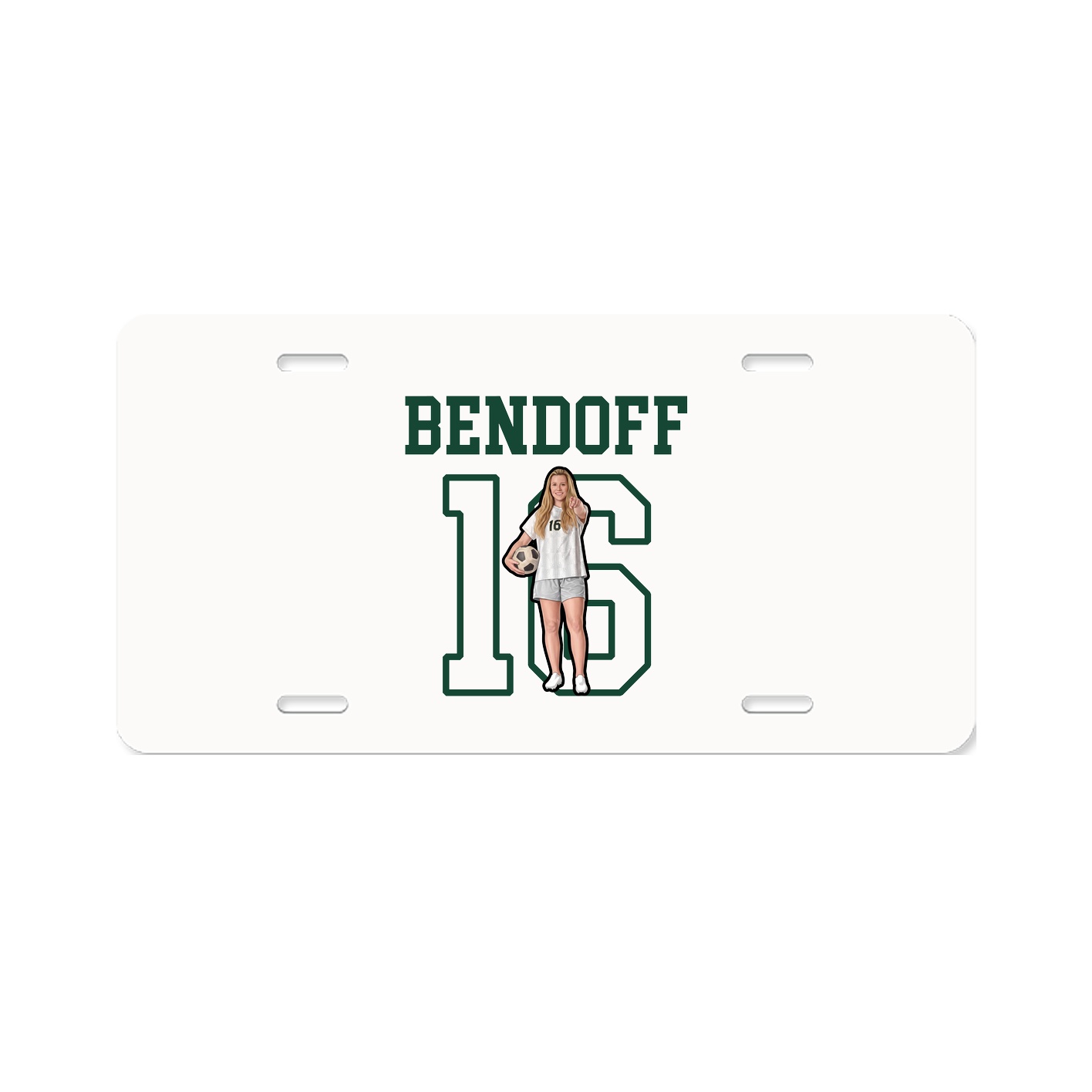 License Plate — Shirsey in Classic