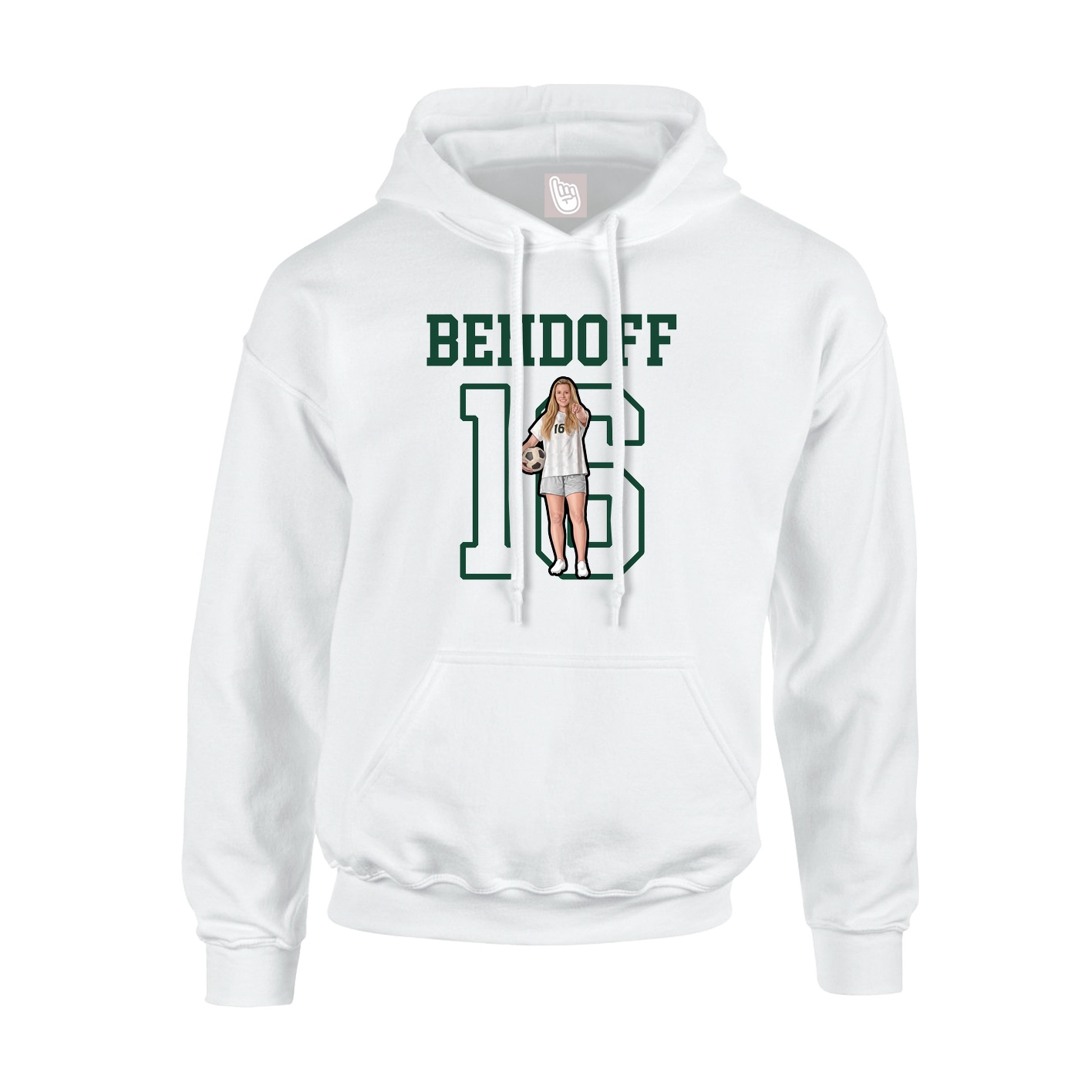 Youth Hoodie — Shirsey in White