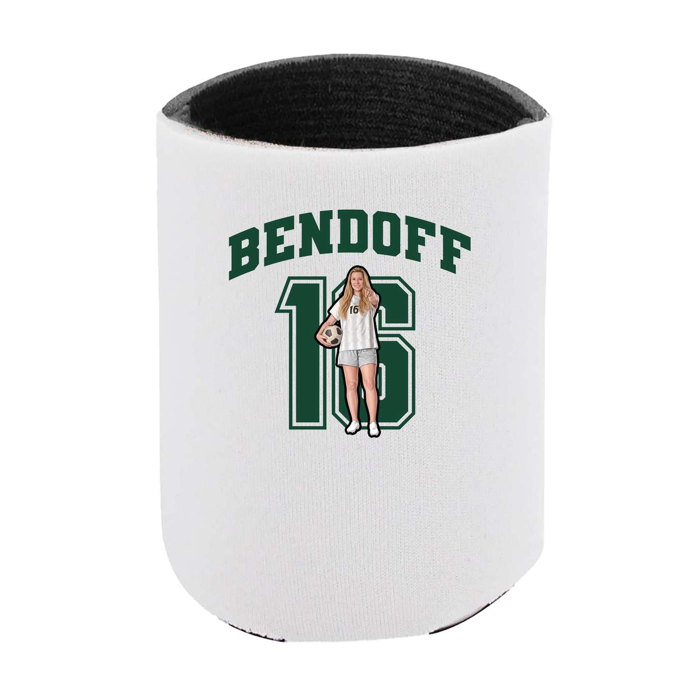 Can Holder — Number in White