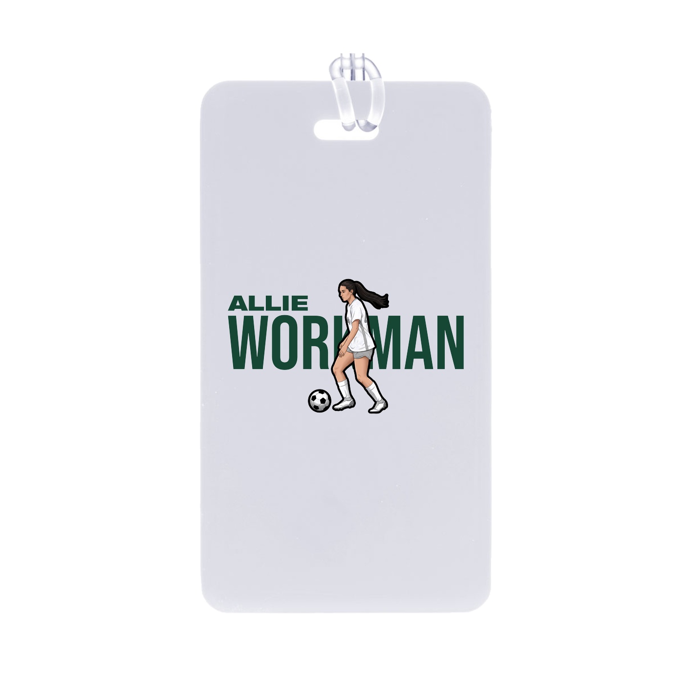 Bag Tag — Player Name in Classic