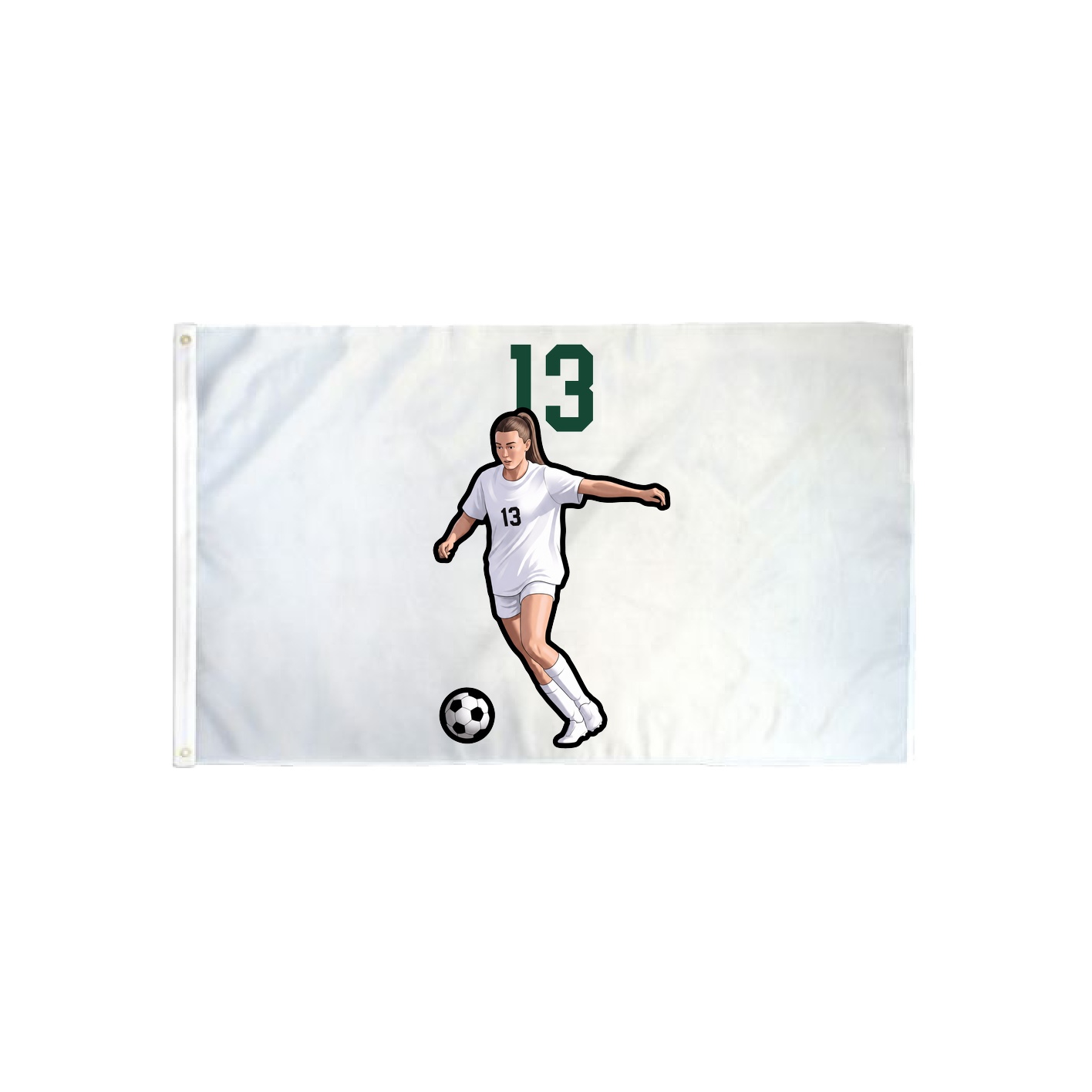 3x5 Flag — Number Top in Classic