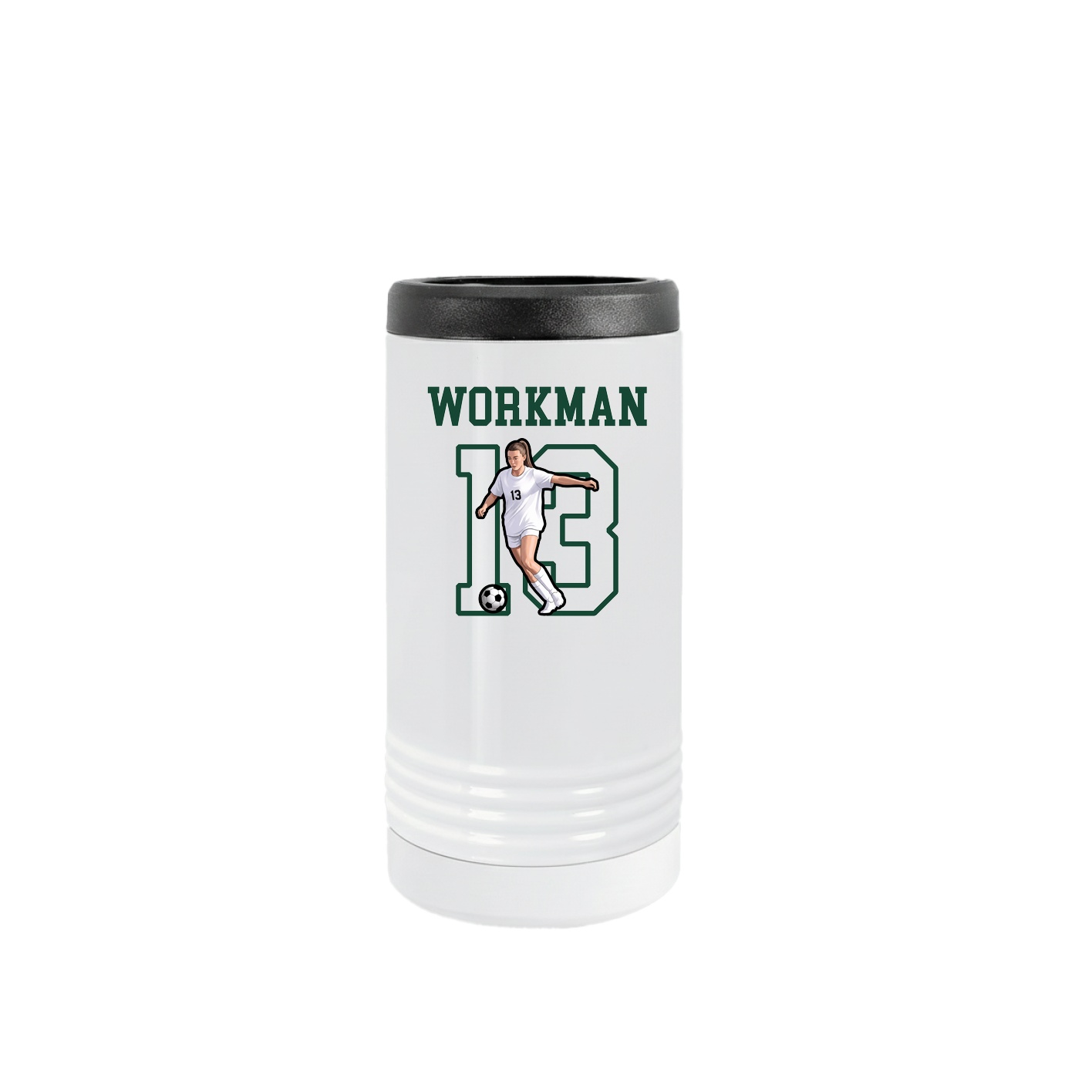 Slim Beverage Holder — Shirsey in White