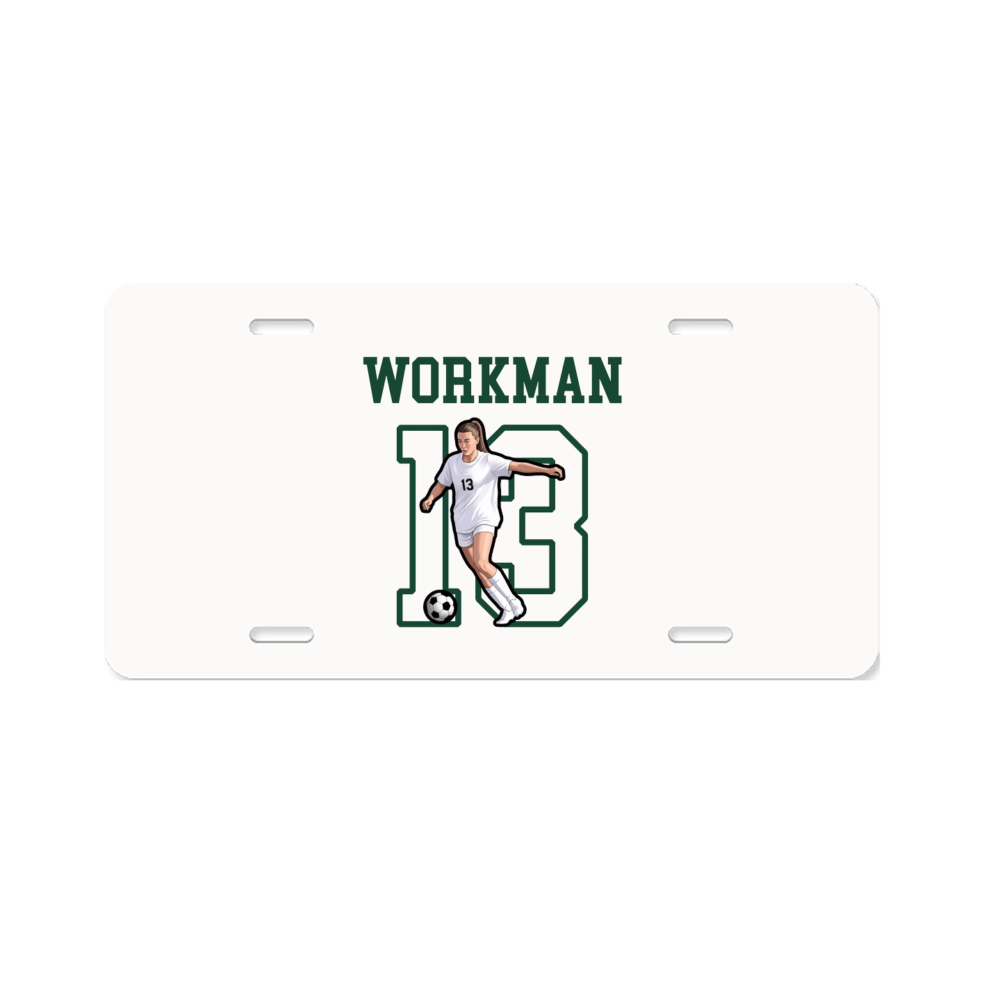 License Plate — Shirsey in Classic