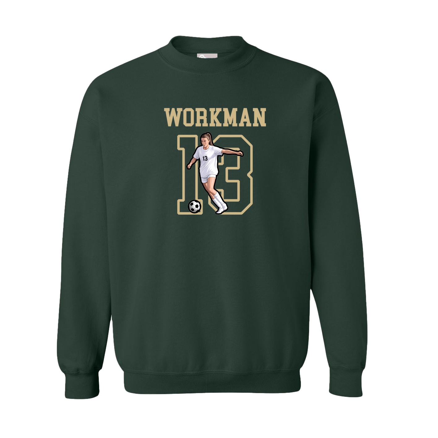 Fleece Crew — Shirsey in Green