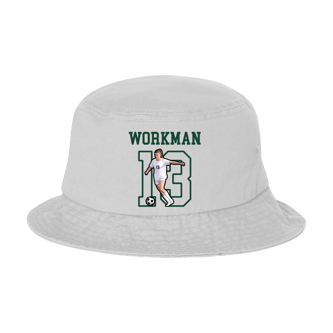 Bucket Cap — Shirsey in White