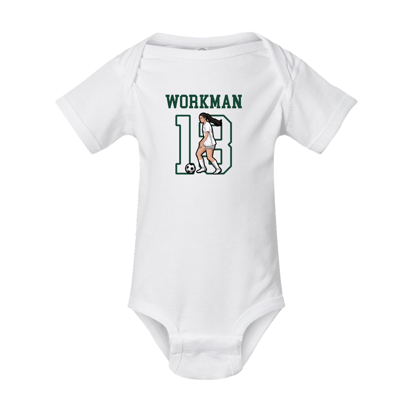 Baby Onesie — Shirsey in White