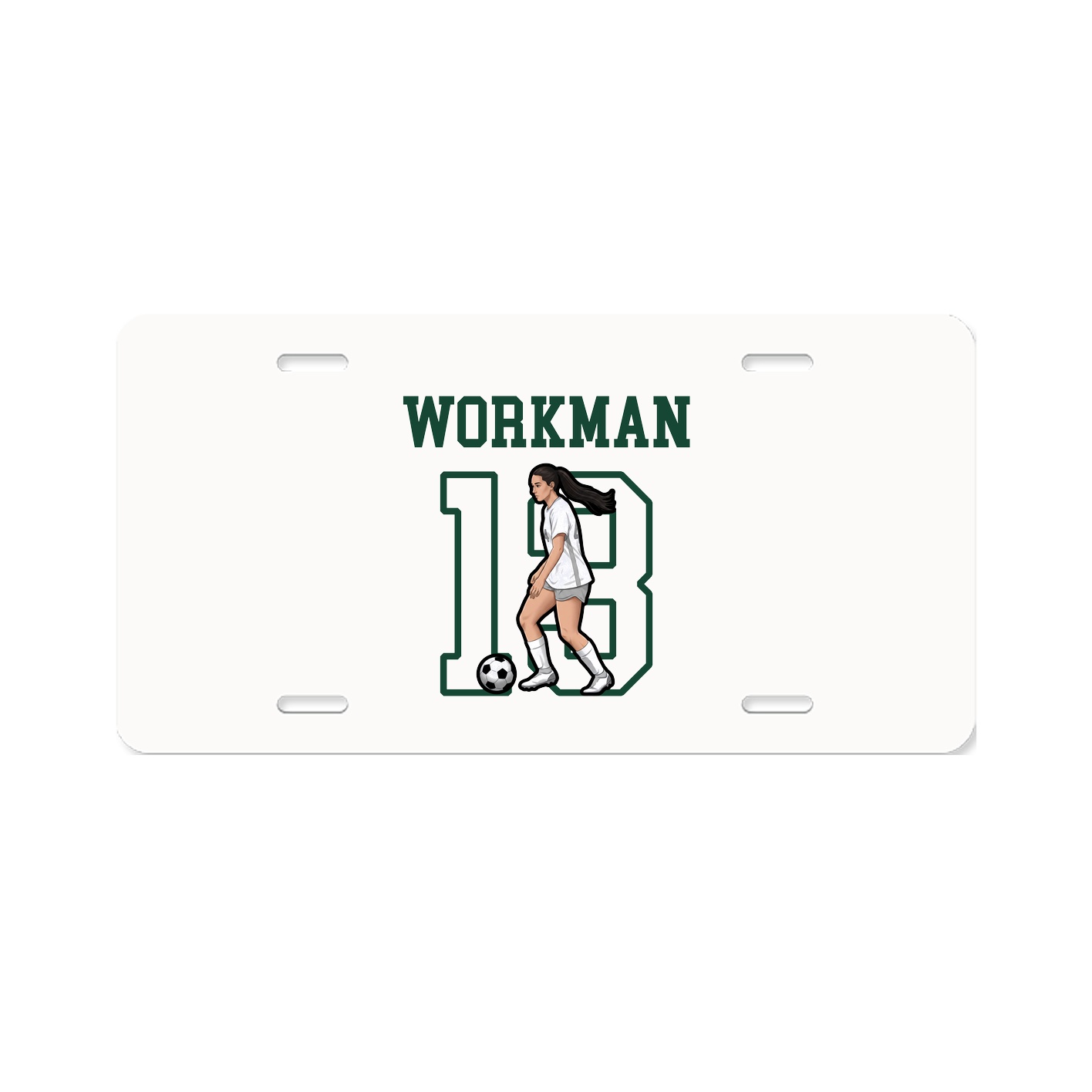 License Plate — Shirsey in Classic