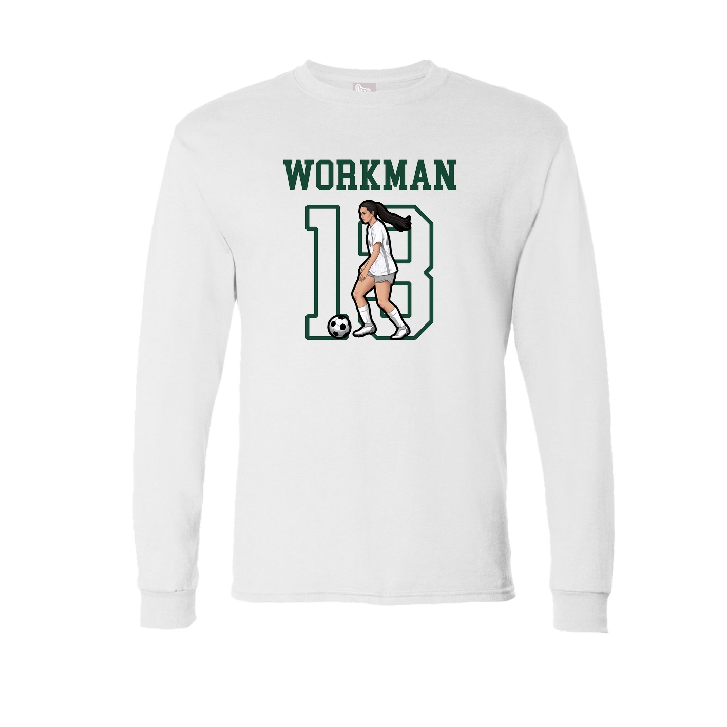 Long Sleeve Tee — Shirsey in White