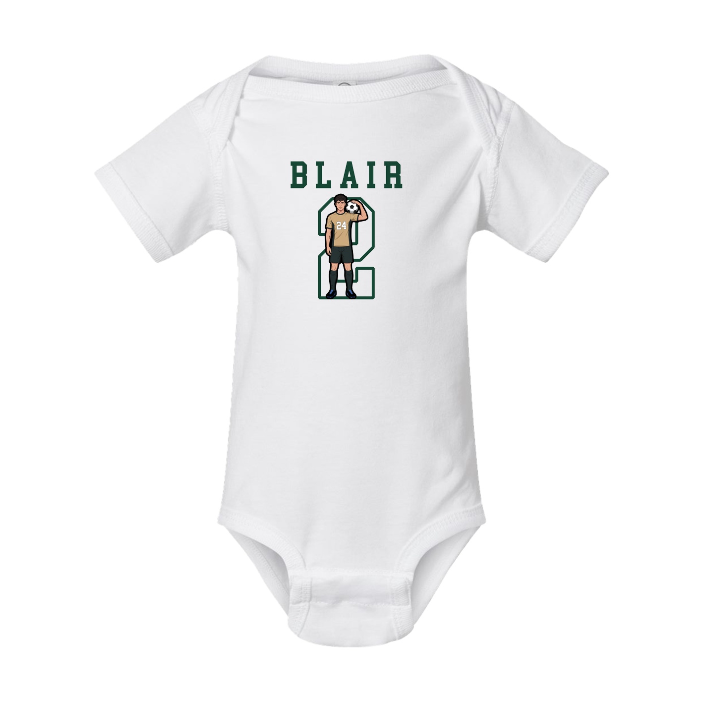 Baby Onesie — Shirsey in White