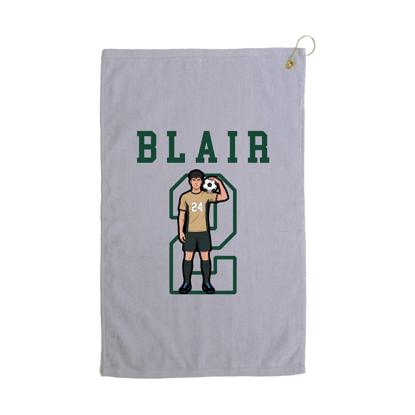 Golf Towel — Shirsey in Grey