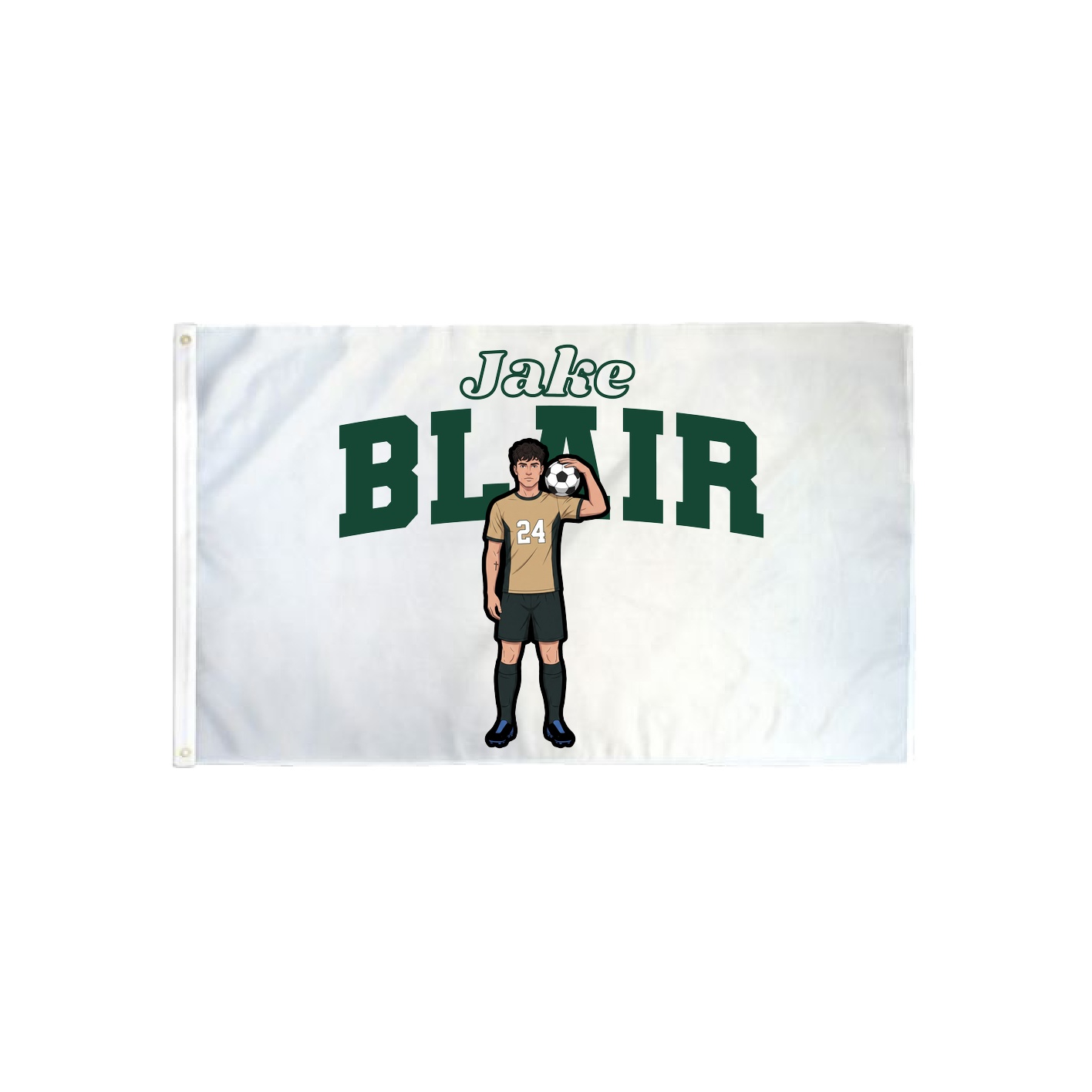 3x5 Flag — Name Arch in Classic