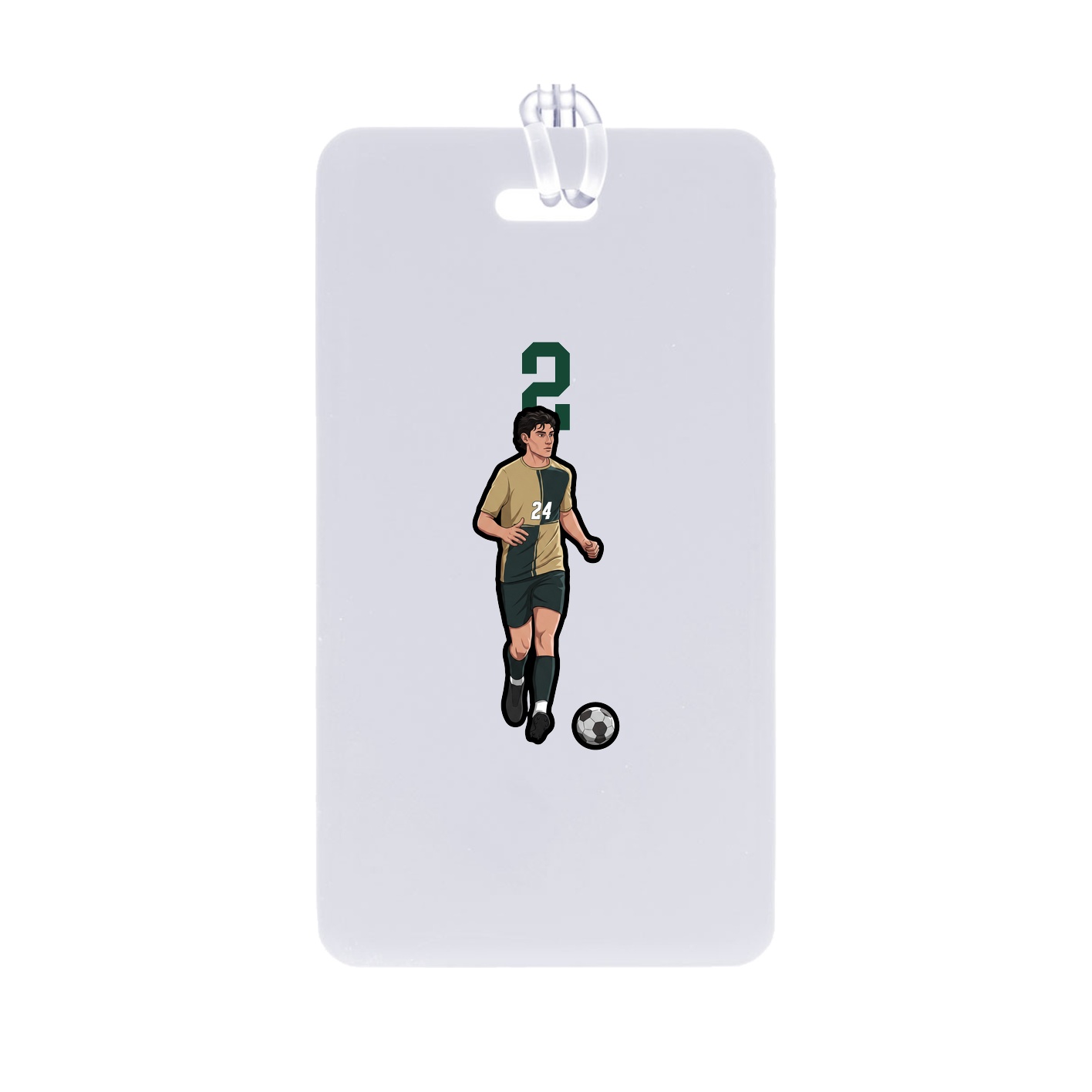 Bag Tag — Number Top in Classic