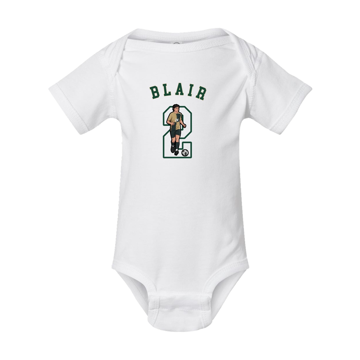 Baby Onesie — Shirsey Arch in White