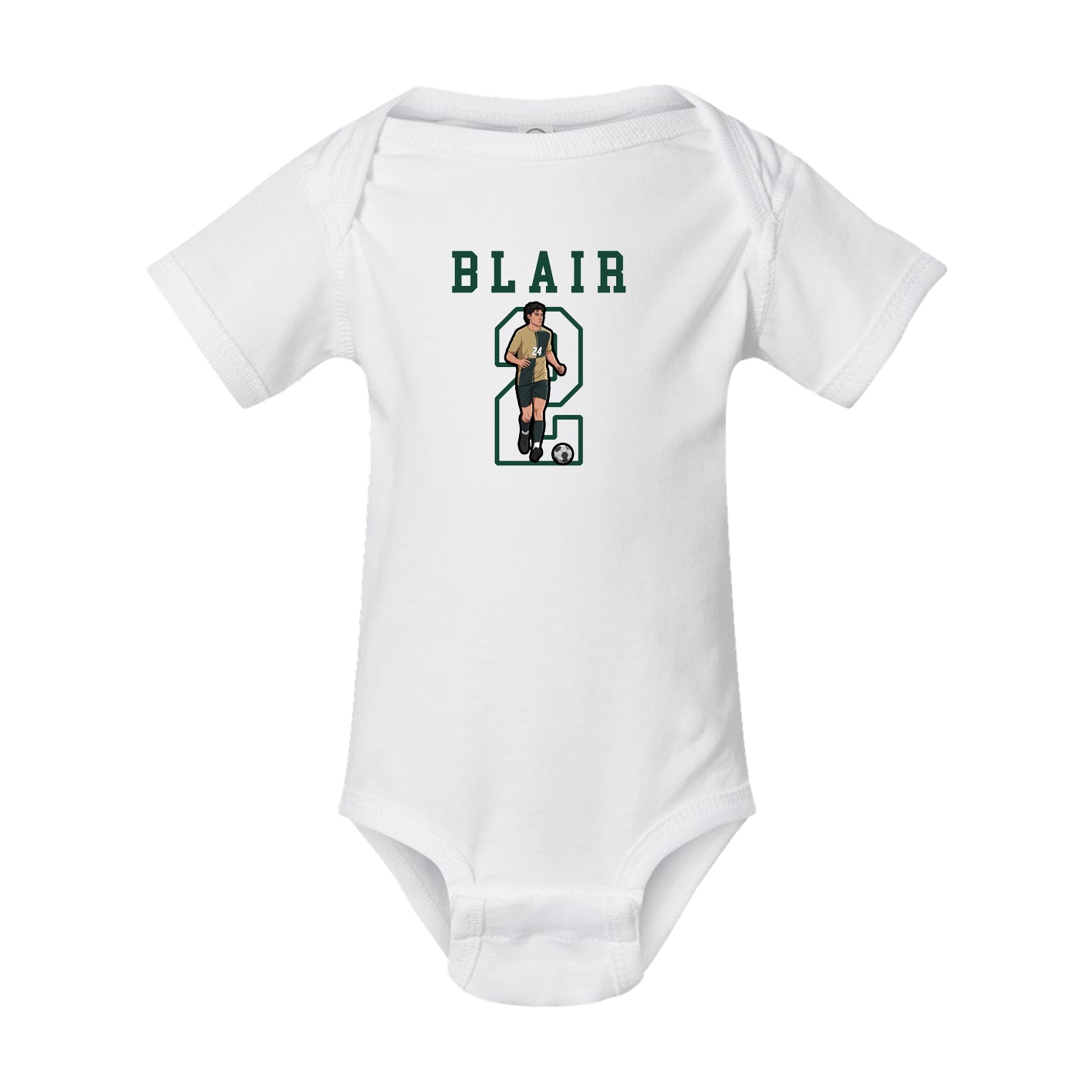 Baby Onesie — Shirsey in White