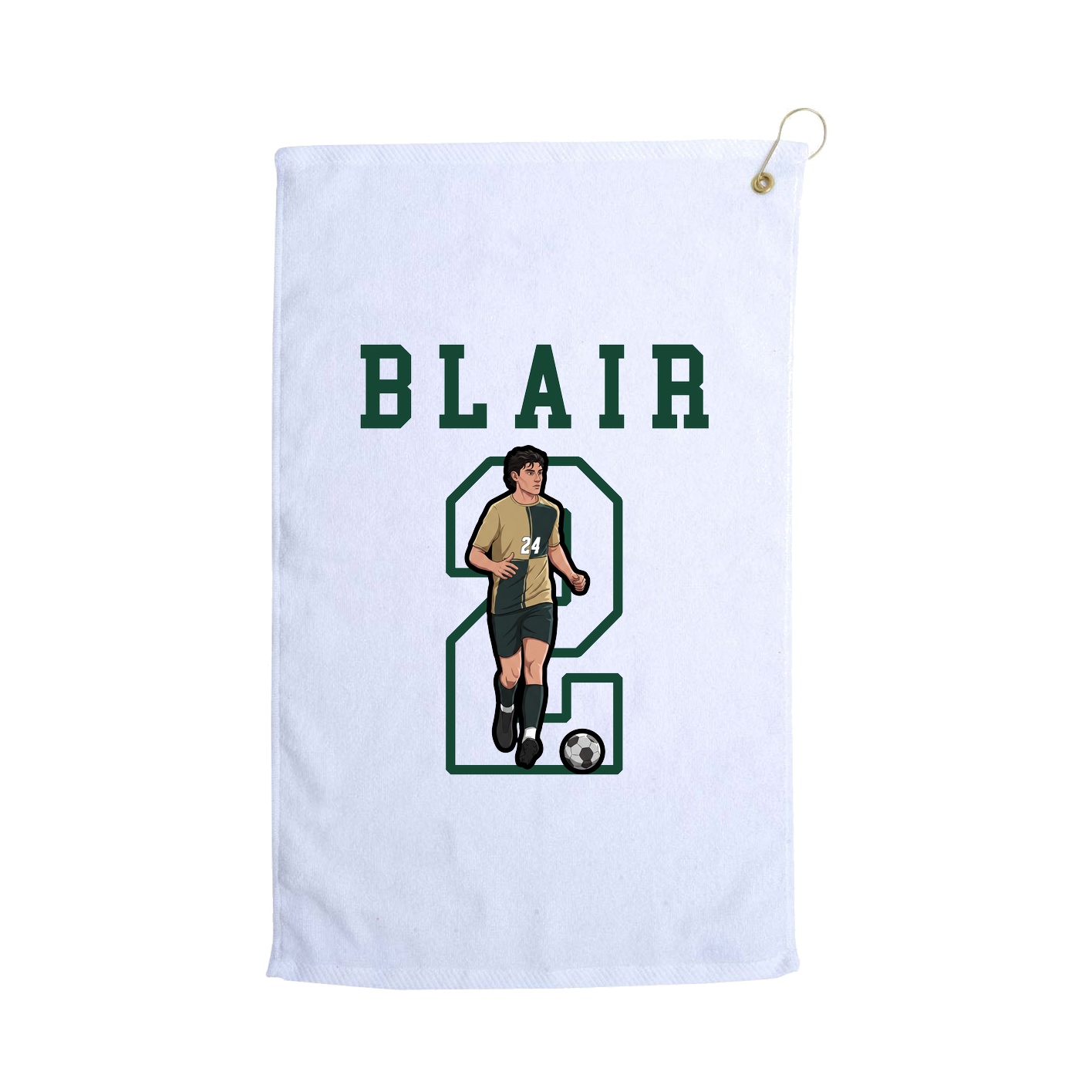 Golf Towel — Shirsey in White