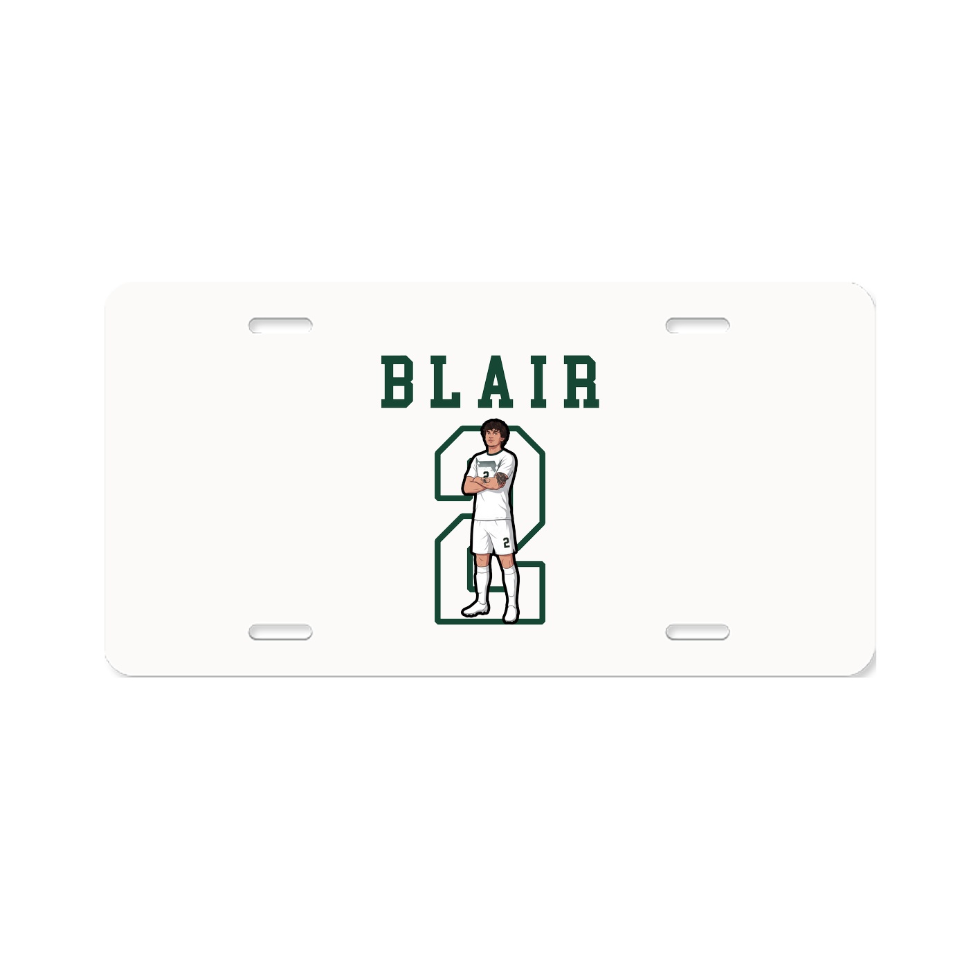 License Plate — Shirsey in Classic