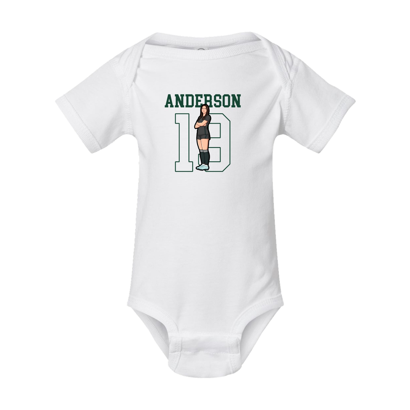 Baby Onesie — Shirsey in White