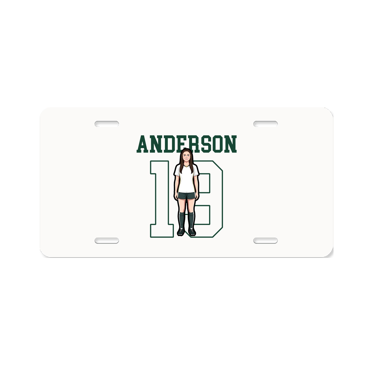 Aluminum License Plate