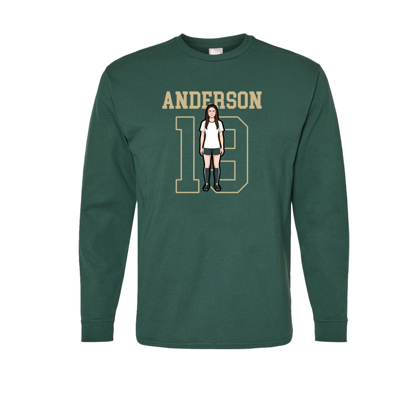 Long Sleeve Tee — Shirsey in Green