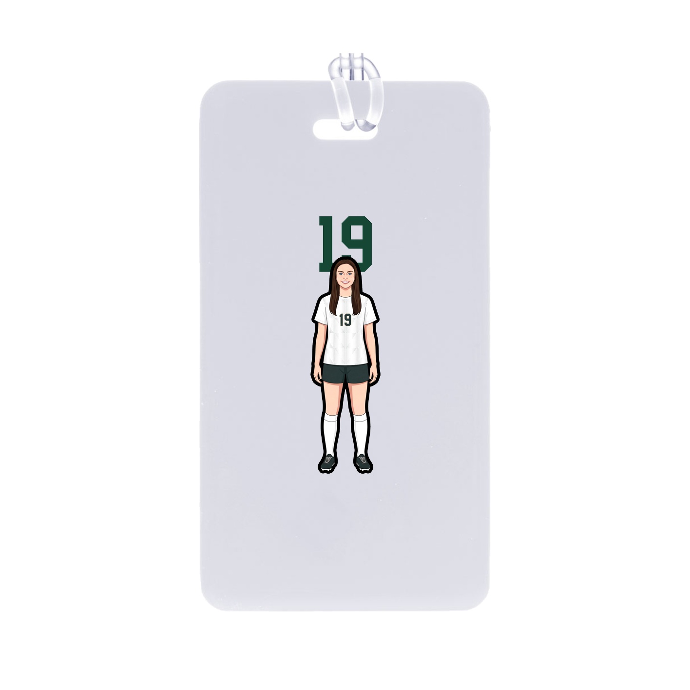 Bag Tag — Number Top in Classic