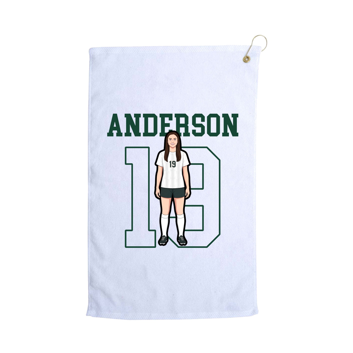 Terry Velour Golf Towel