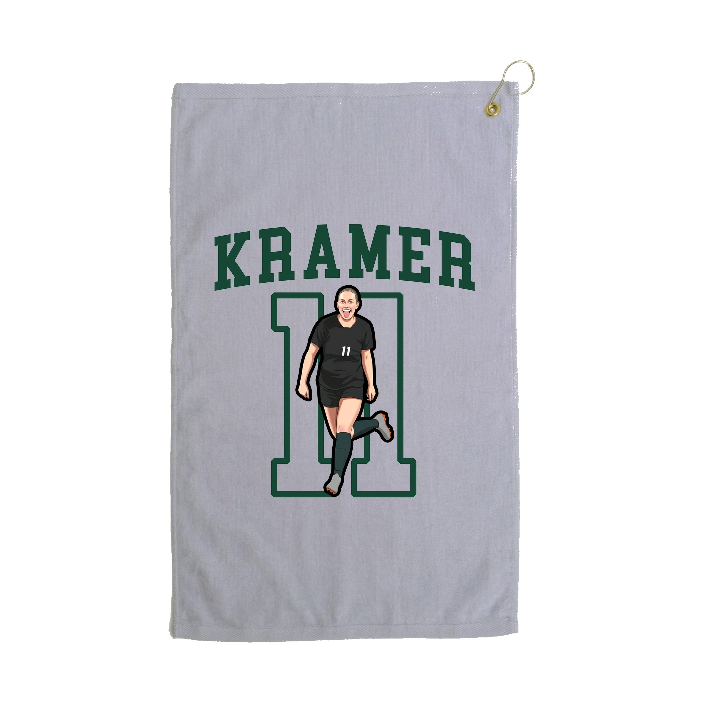 Golf Towel — Shirsey in Grey