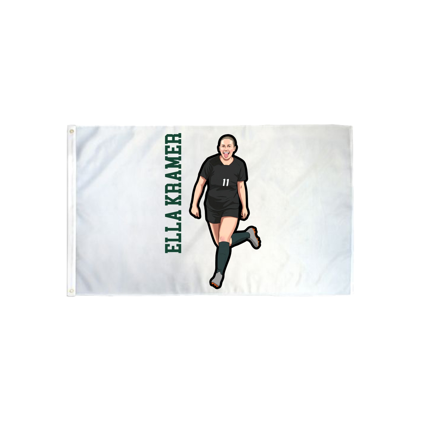 3x5 Flag — Name Vertical in Classic