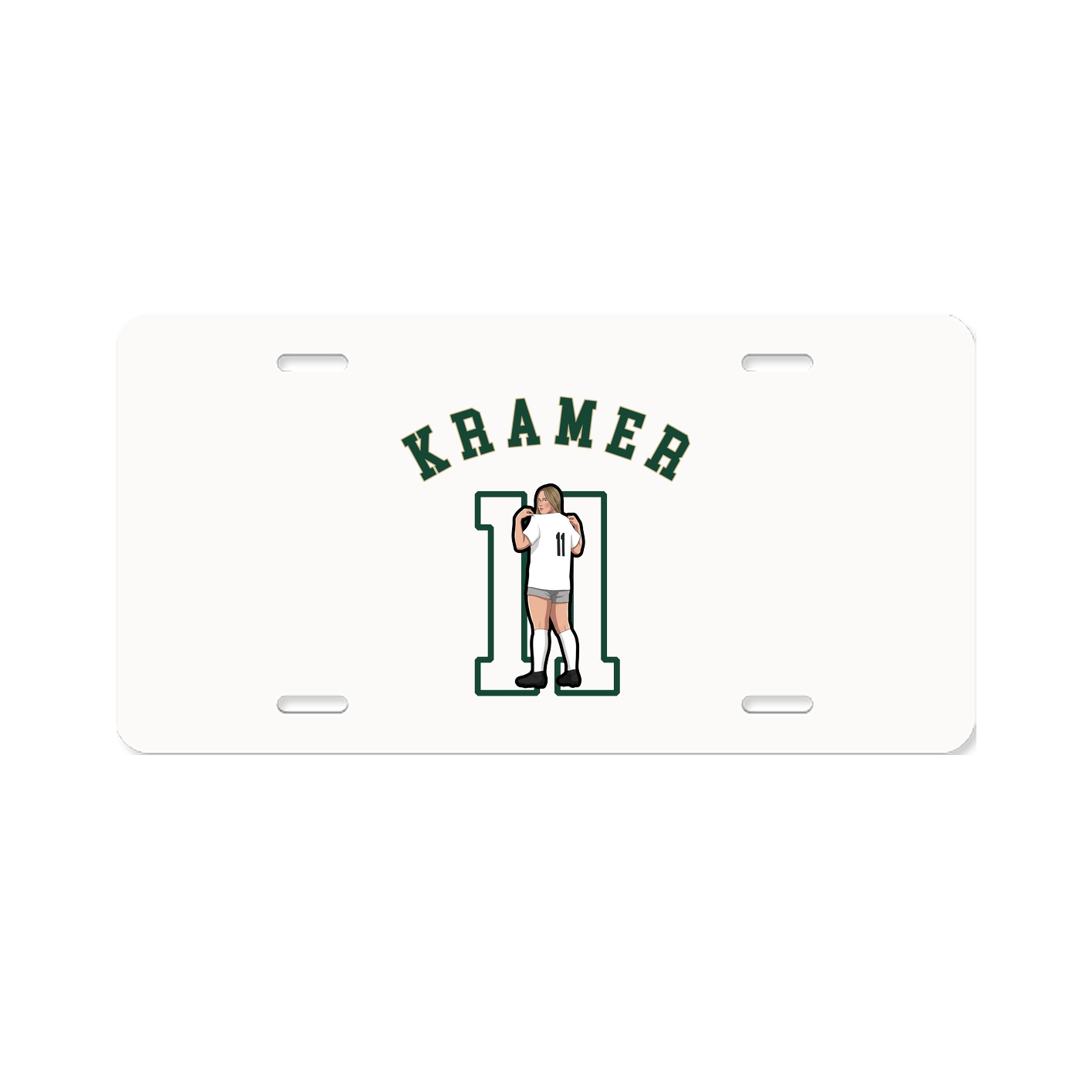 License Plate — Shirsey Arch in Classic