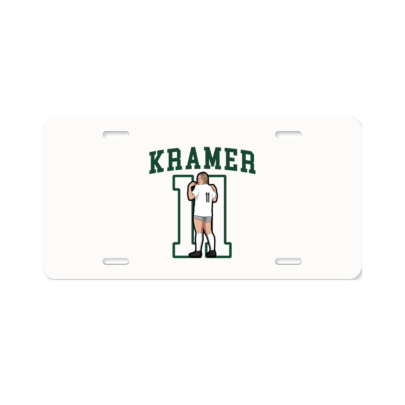 Aluminum License Plate