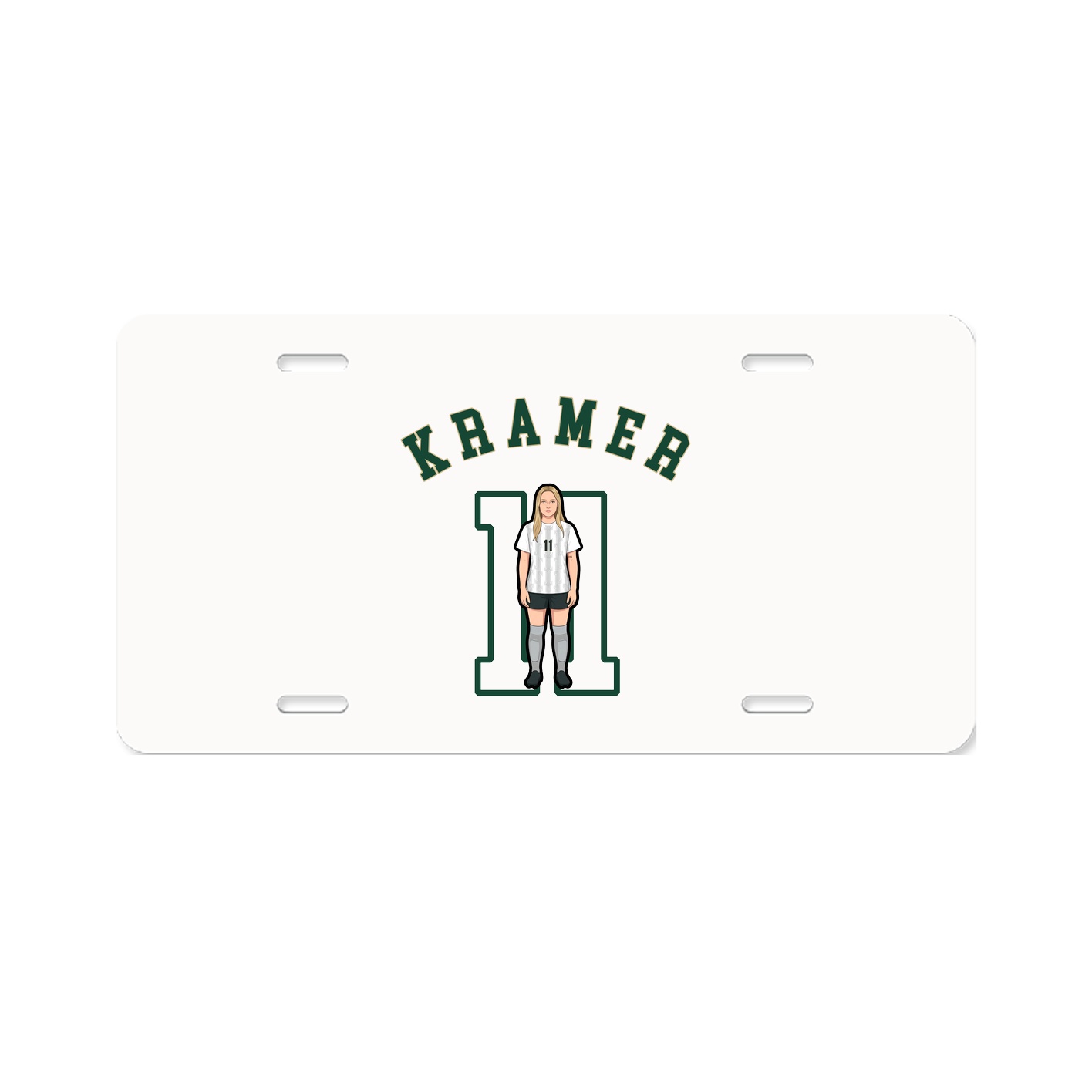 License Plate — Shirsey Arch in Classic