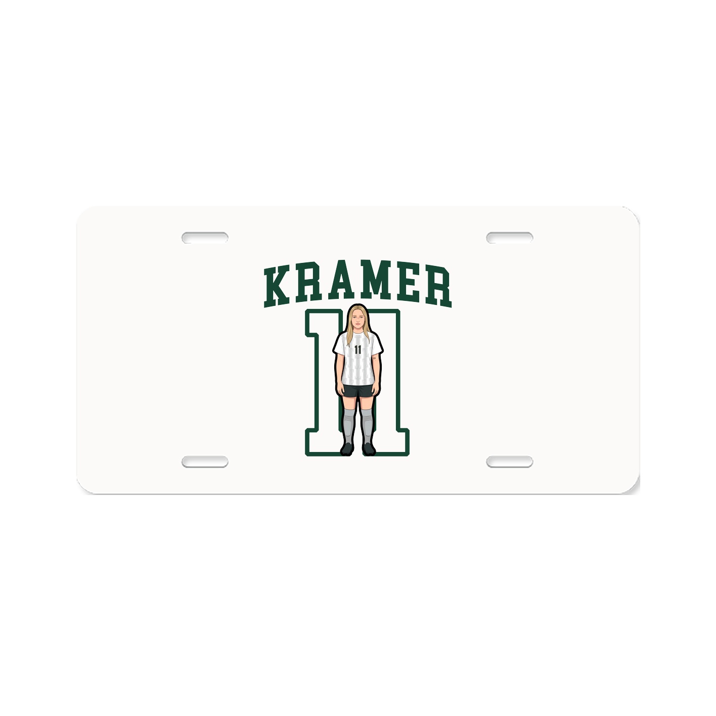 License Plate — Shirsey in Classic