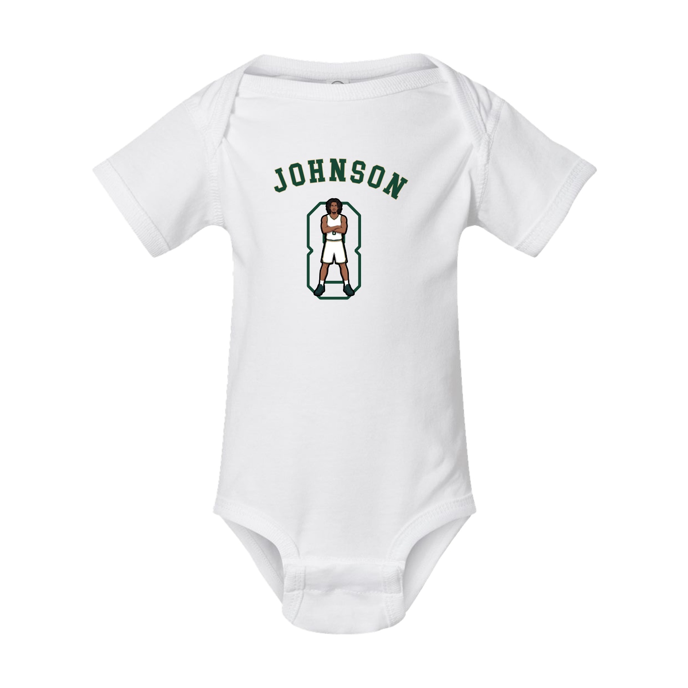 Baby Onesie — Shirsey Arch in White