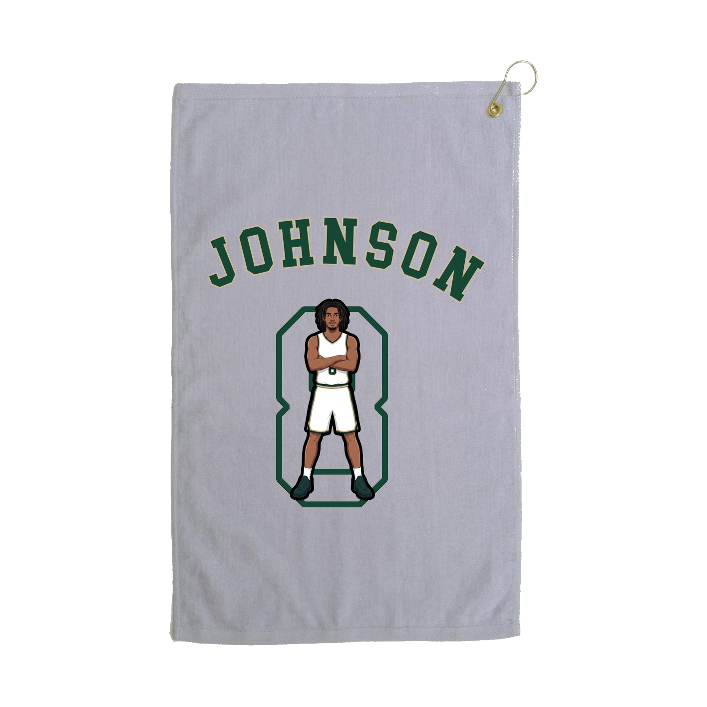 Golf Towel — Shirsey Arch in Grey