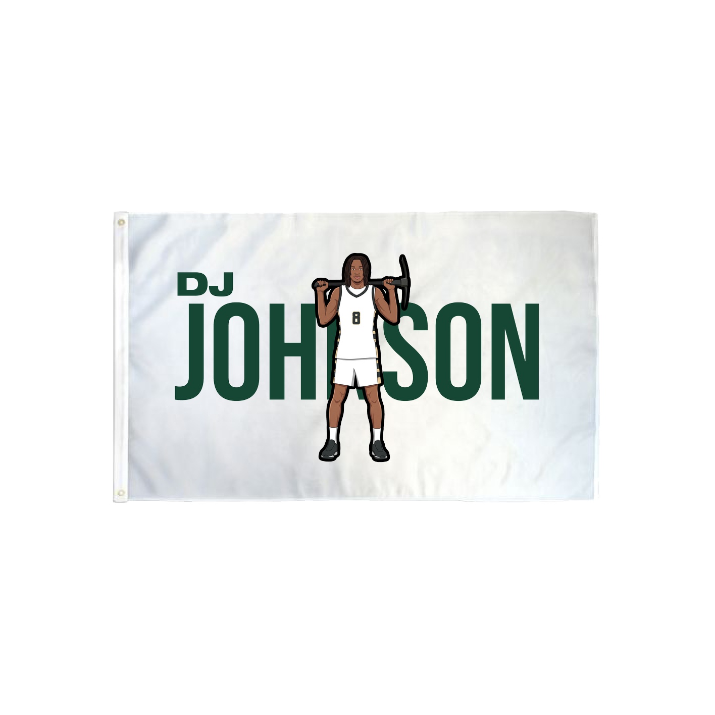 3x5 Flag — Player Name in Classic