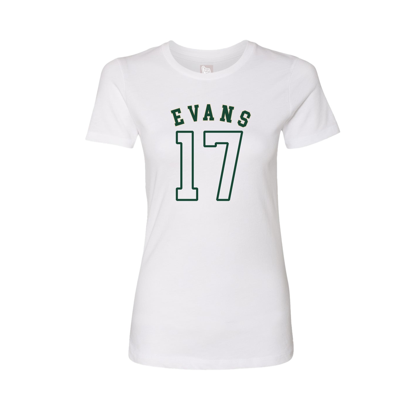 Womens Tee — Shirsey Arch in White