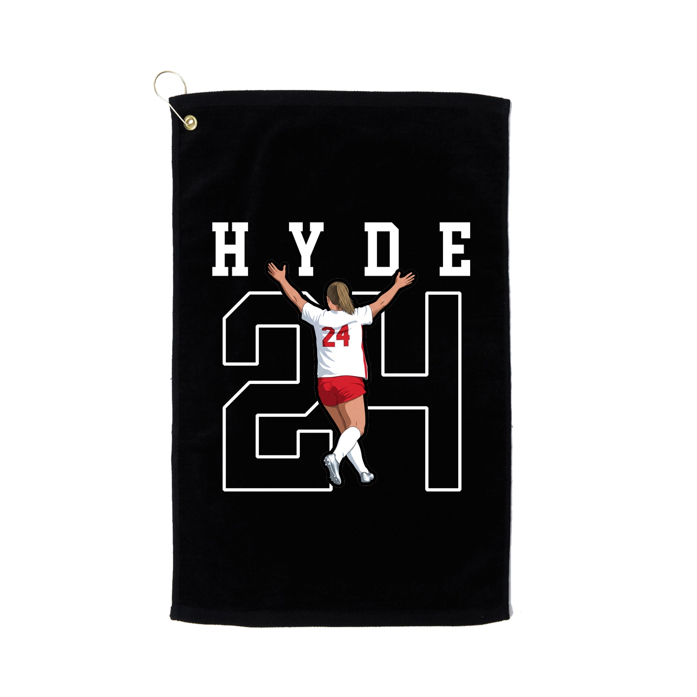 Golf Towel — Shirsey in Black