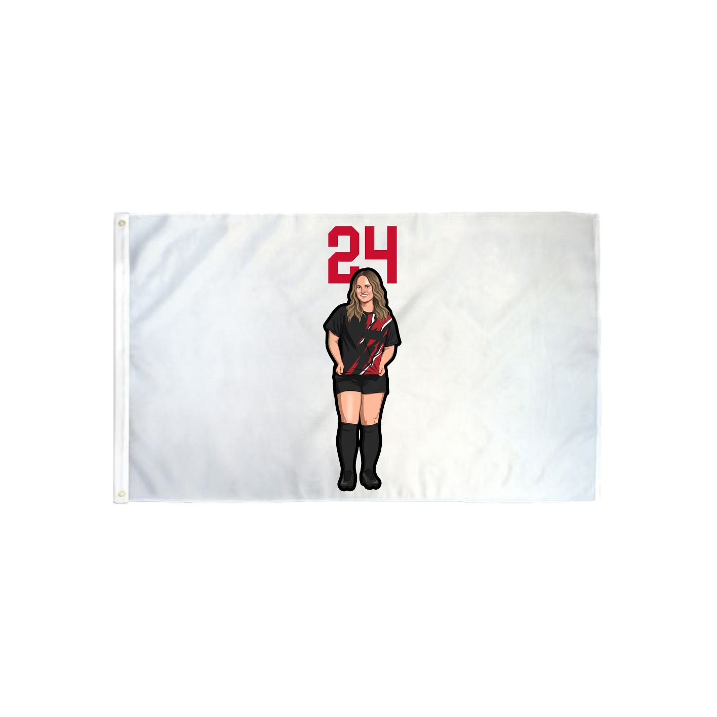 3x5 Flag — Number Top in Classic