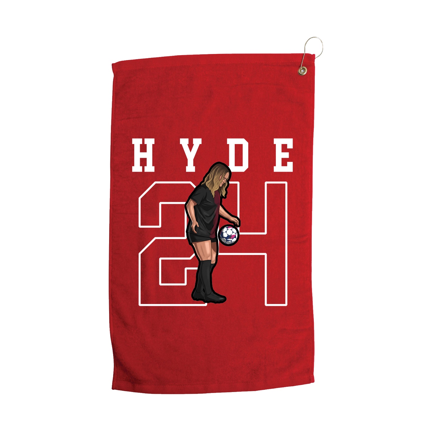 Golf Towel — Shirsey in Red