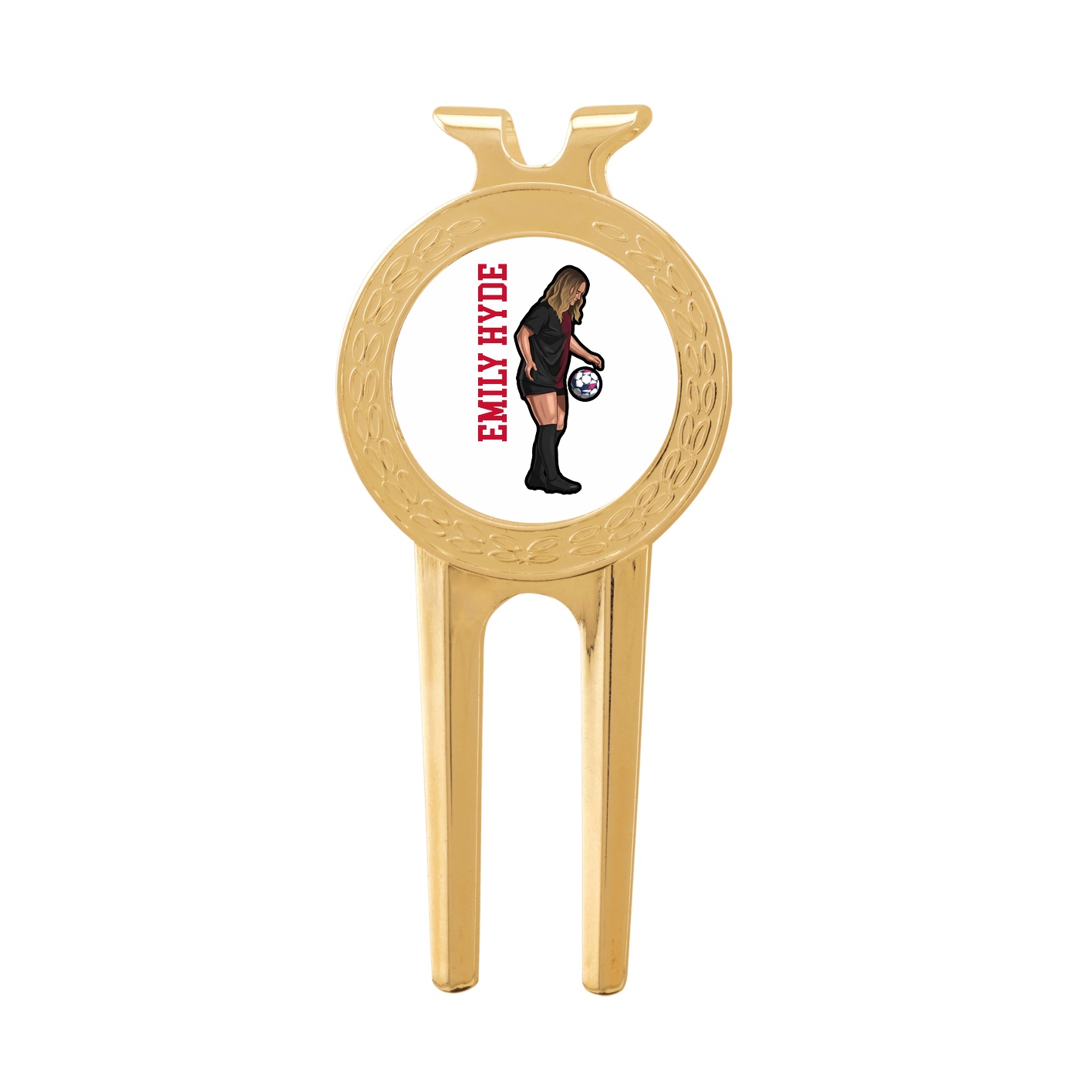 Divot Tool with Ball Marker — Name Vertical in Classic