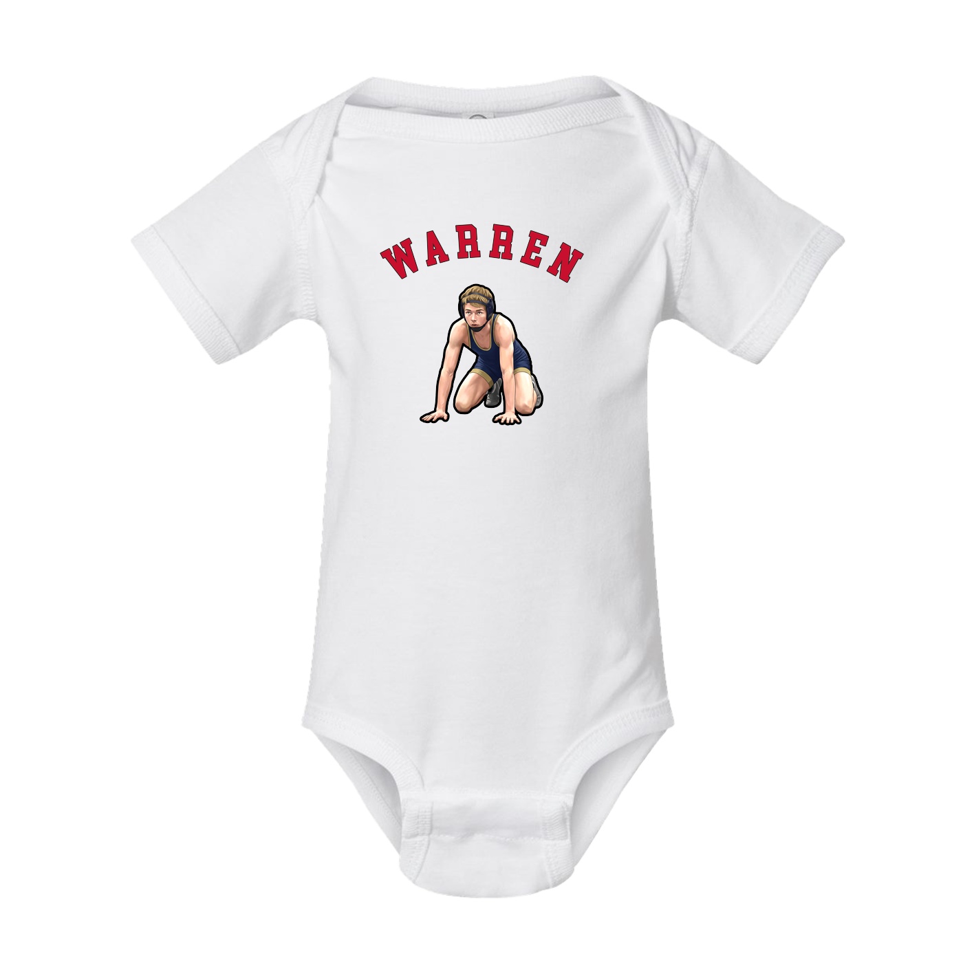 Baby Onesie — Shirsey Arch in White