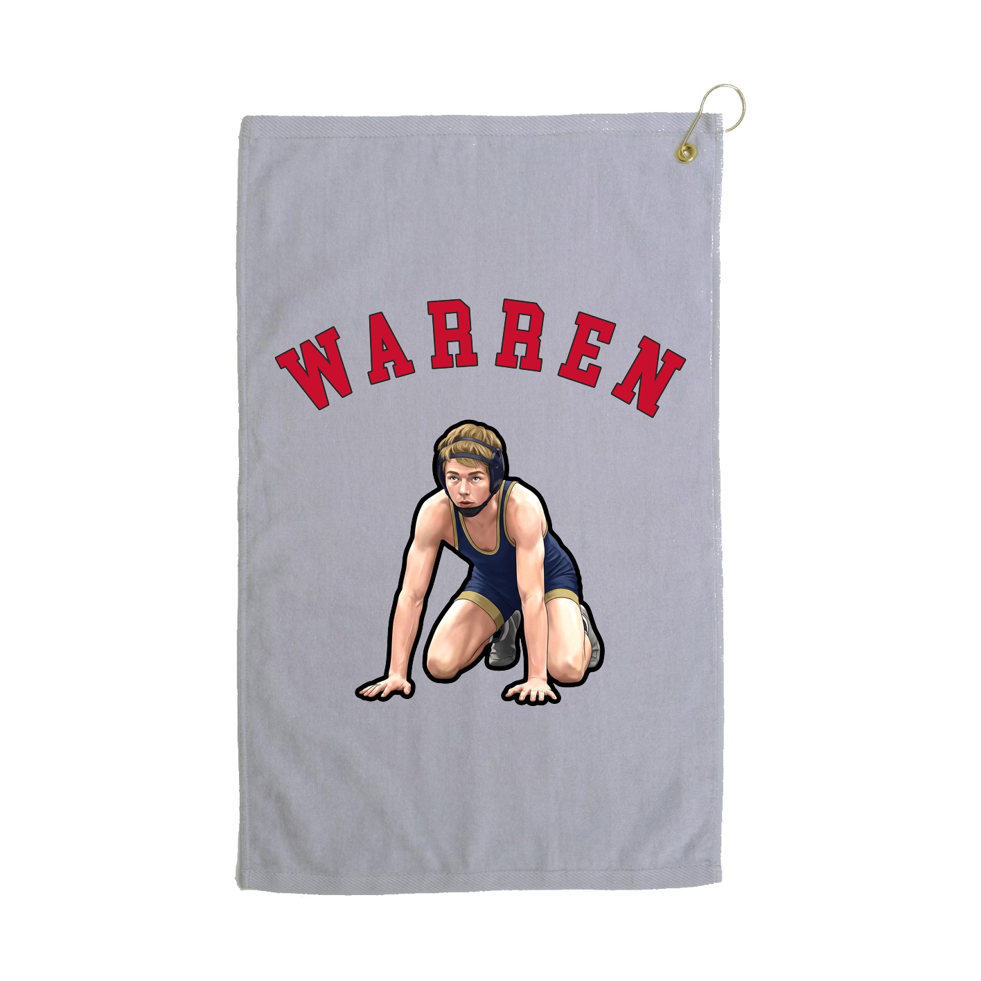 Golf Towel — Shirsey Arch in Grey