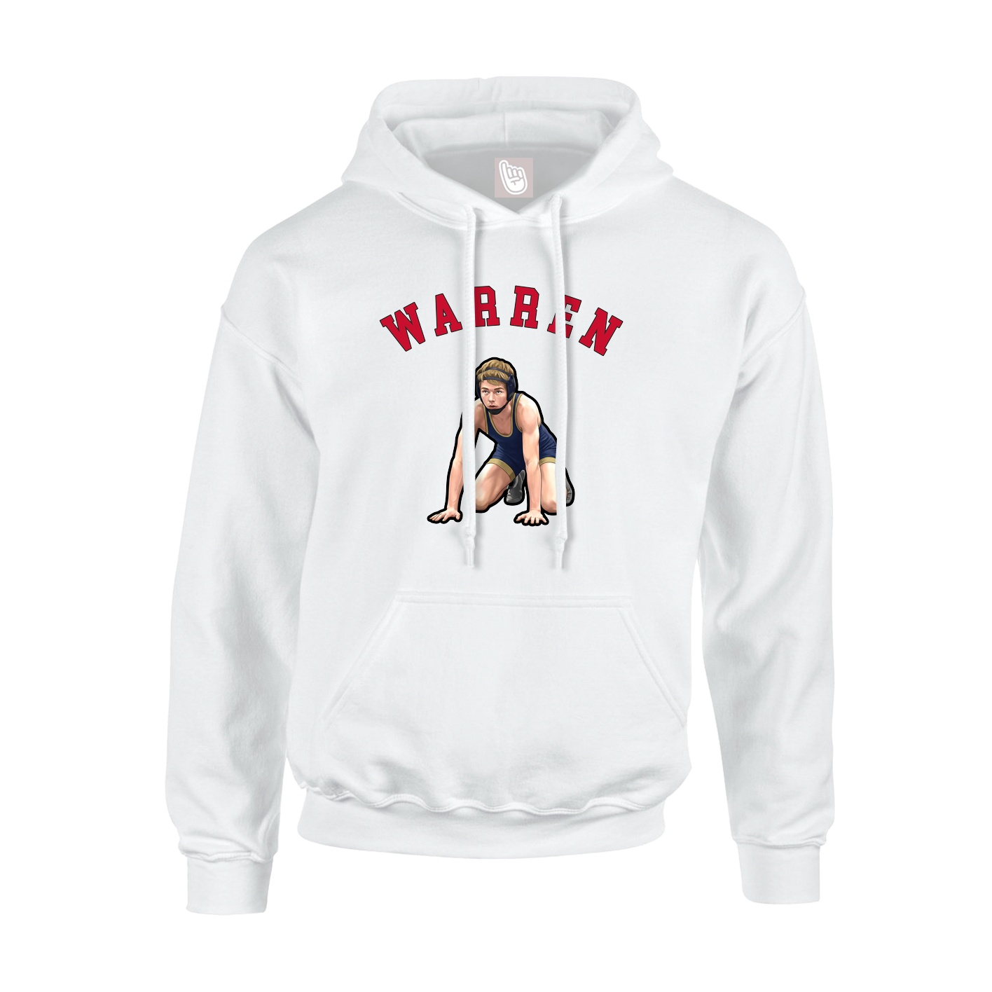 Hoodie — Shirsey Arch in White