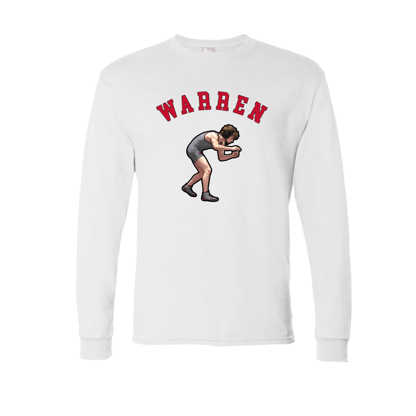 Long Sleeve Tee — Shirsey Arch in White