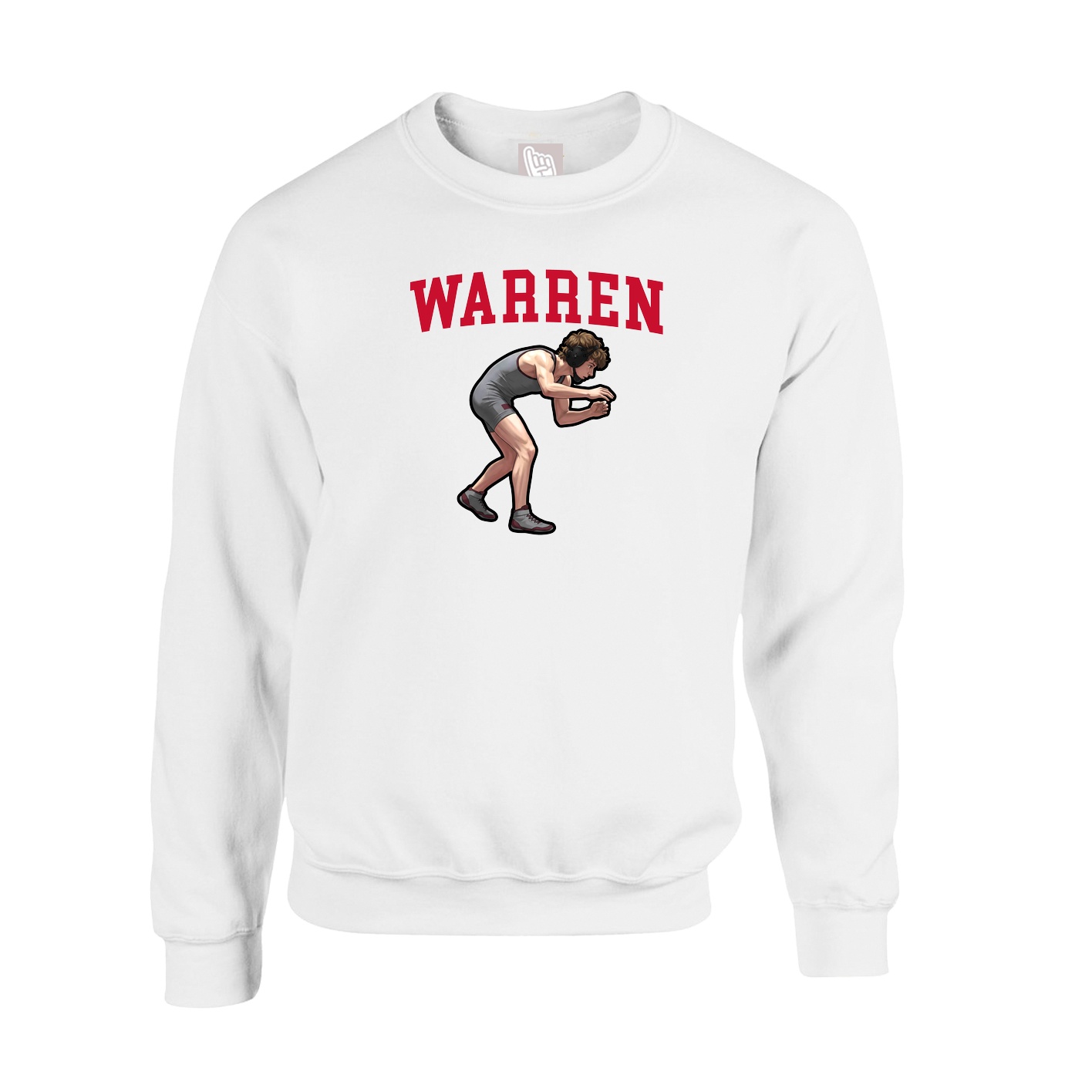 Fleece Crew — Shirsey in White